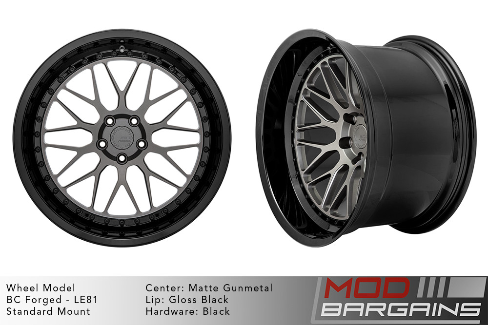 BC Forged LE81 / MLE81 Modular Wheels 18-22 Inch - All Makes & Models